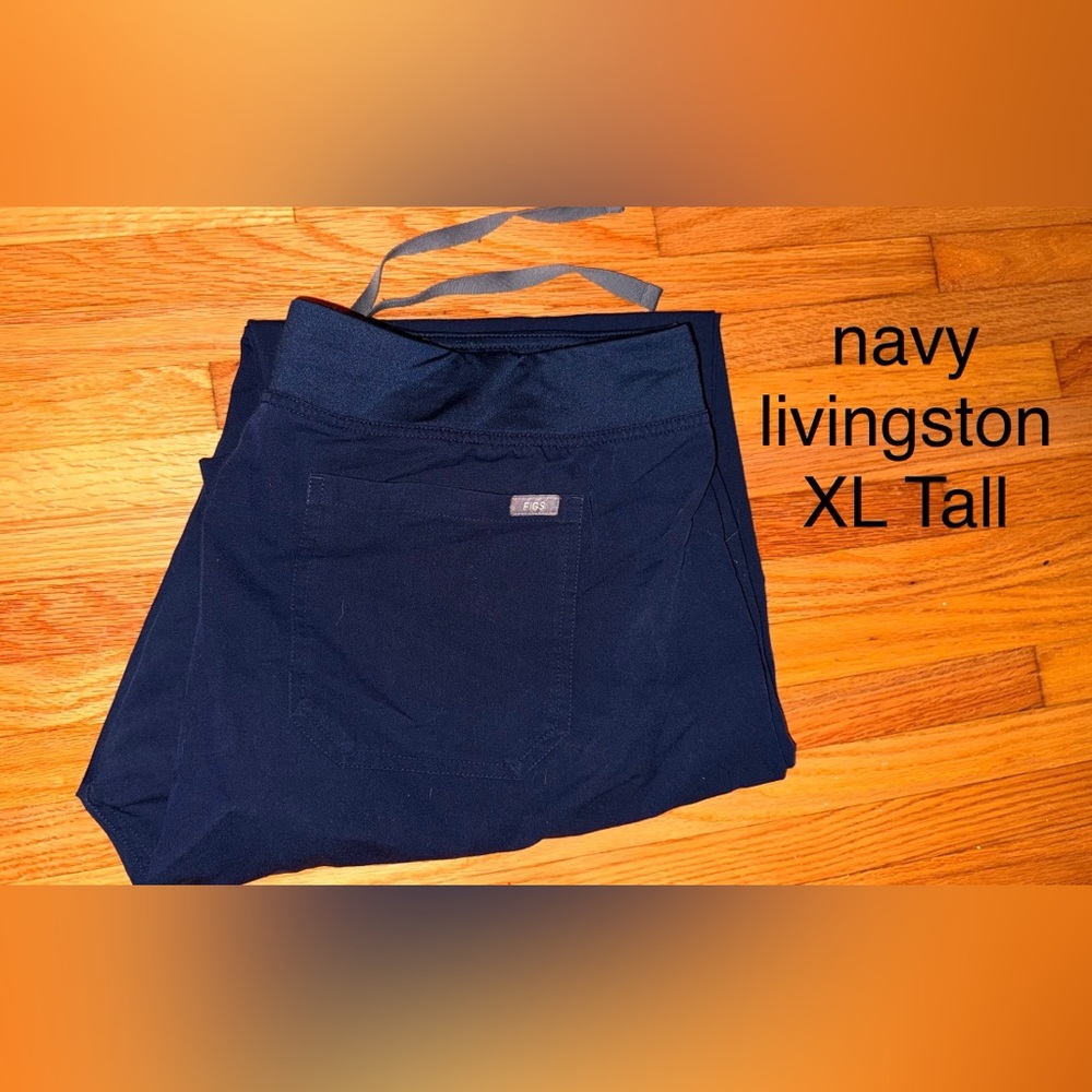 Figs Navy Livingston XL Tall Pants